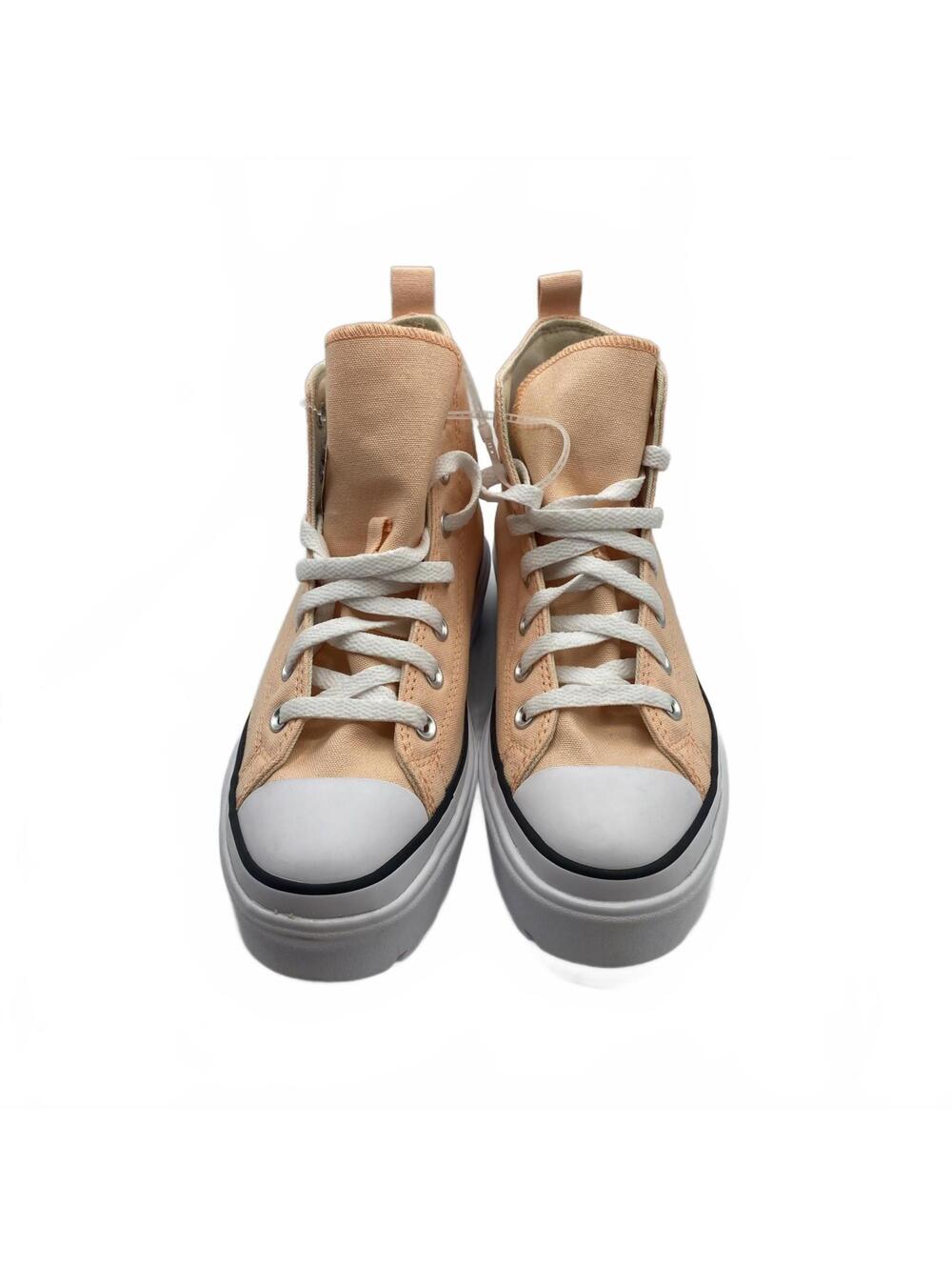 Converse Chuck Taylor All Star Lift Platform High Peach Beam Canvas Size 7 - Picture 11 of 11